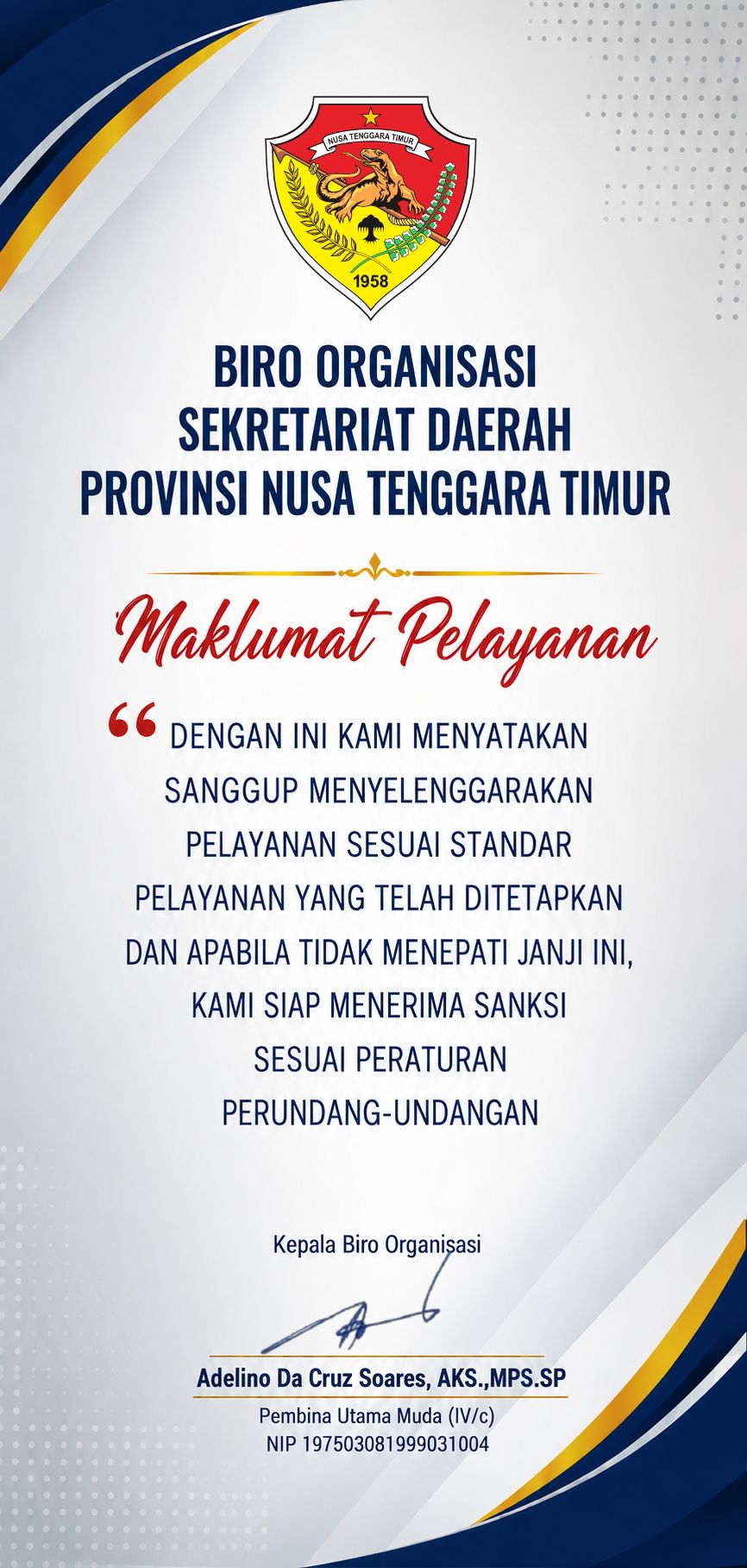 Maklumat Pelayanan